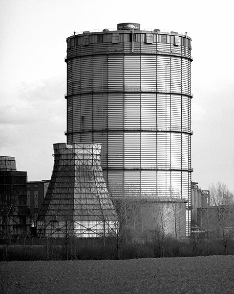 Gasometer und Khlturm der Kokerei Hansa, Dortmund (1995)