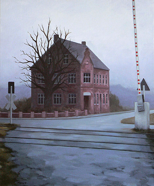 Bild: Haus am Bahnübergang in Kamen